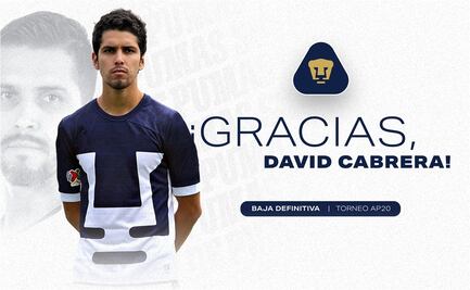 David Cabrera, una baja más de los Pumas
