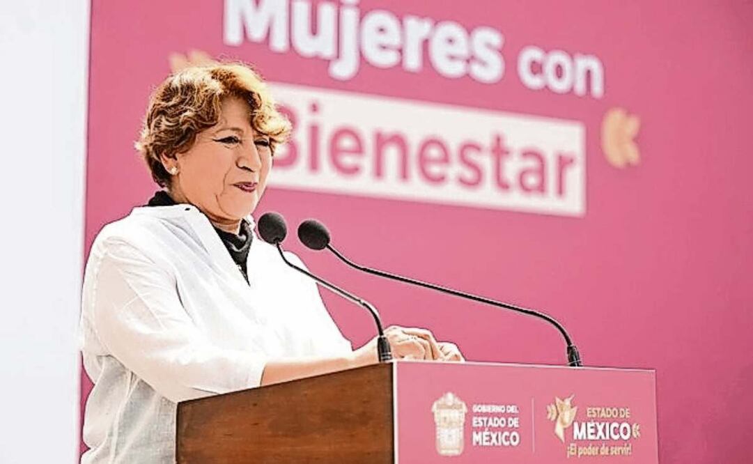 El gobierno de Delfina Gómez ha invertido 18 mil mdp en apoyos sociales. Foto: Especial