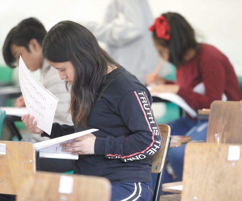 Próximo examen. Los jóvenes inscritos en el concurso de la Comipems realizarán la prueba de selección los próximos 20 y 21 de junio. Foto: ARCHIVO EL UNIVERSAL