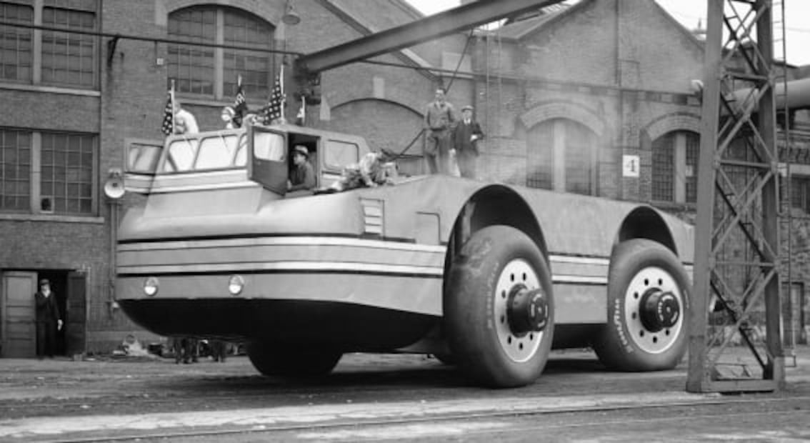 La historia del gran vehículo explorador antártico que fue abandonado hace casi 100 años