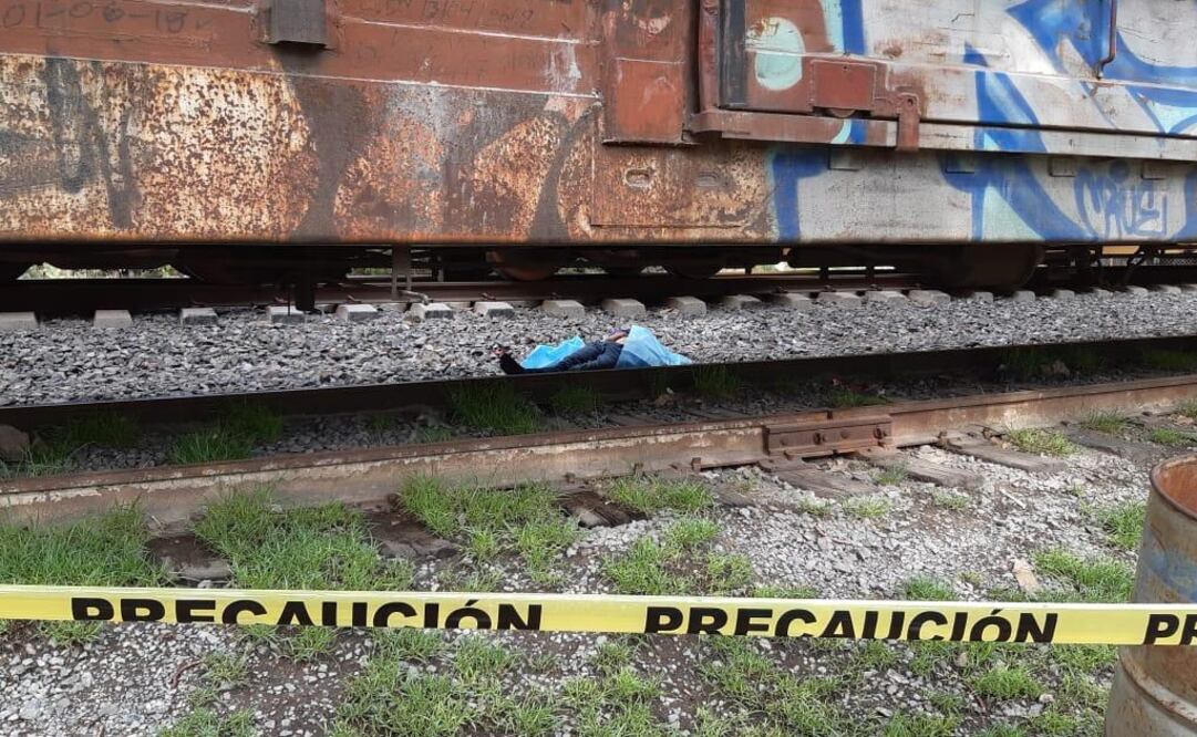 Una migrante hondureña falleció al caer del tren. Foto: Especial