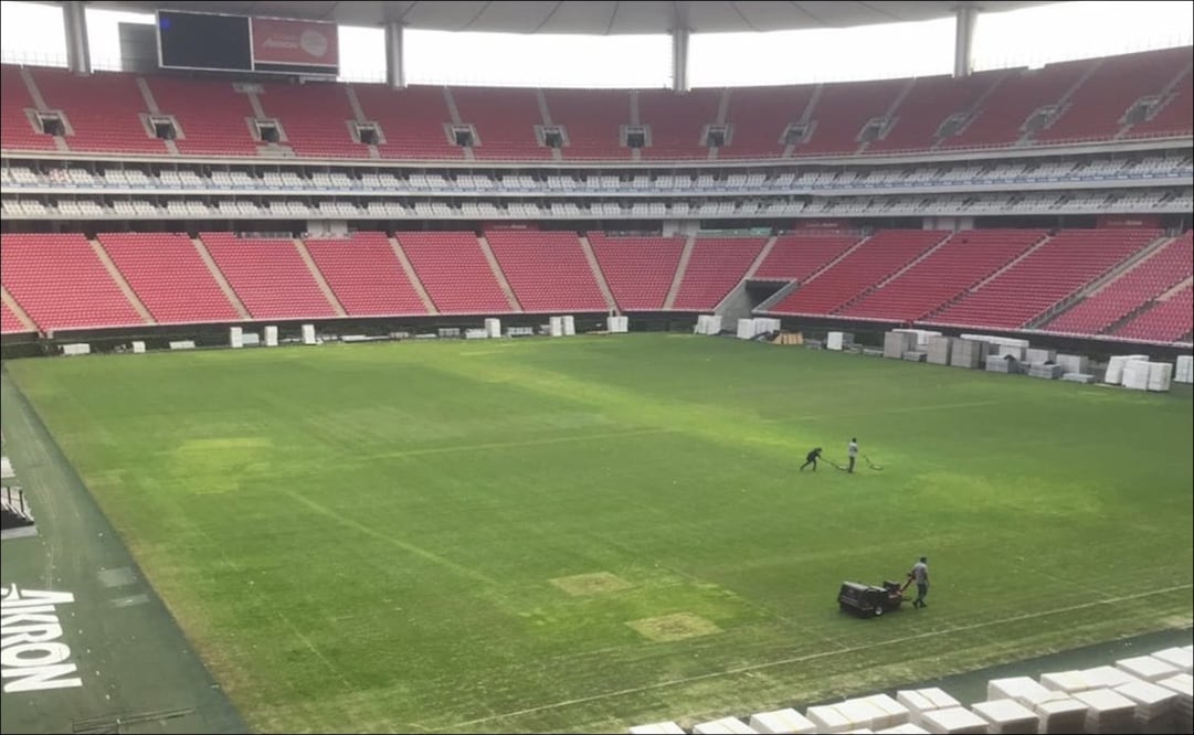 Así quedó el Estadio Akron por el concierto / Foto: Especiales