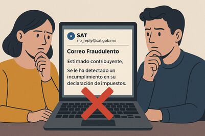 ¿Cómo detectar correos falsos del SAT, servicios e instituciones?; señales clave para no caer en fraudes