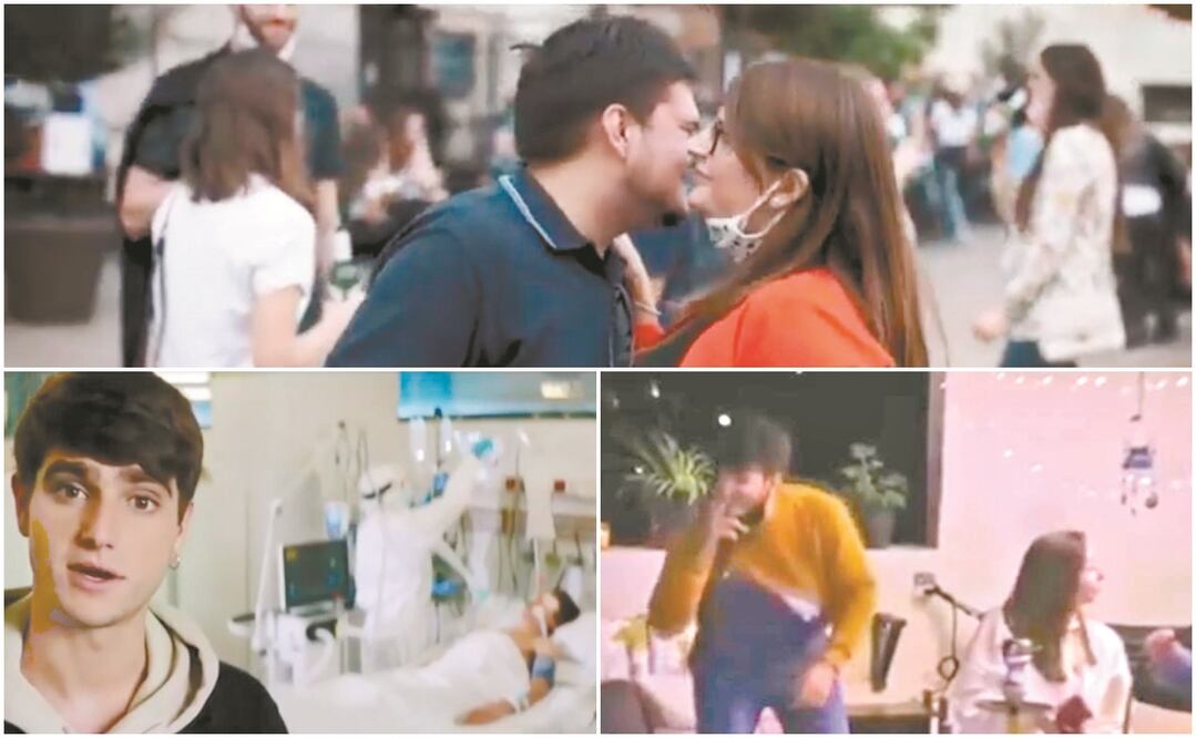 Italia y España emitieron mensajes dirigidos a los jóvenes para evitar que salgan a fiestas y se conviertan en agentes transmisores del virus. Fotos: TOMADAS DE VIDEO