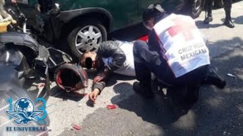 Roban 150 mil pesos, en su huida chocan y son detenidos