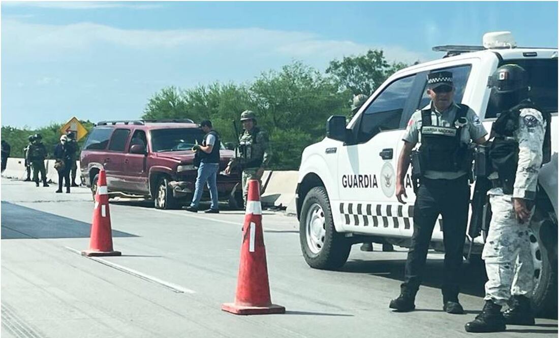 Guardia Nacional dispara más de 80 veces contra la camioneta de una familia en Nuevo Laredo. Foto: Especial