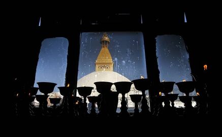 Los tres ojos de Buda vuelven a ver tras el terremoto en Nepal