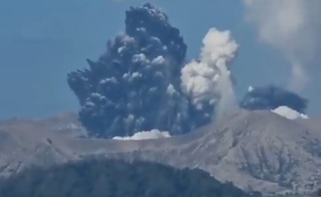La erupción del volcán Taal en Filipinas ha hecho que las autoridades ordenen una evacuación masiva de varias ciudades. Foto: Tomada del video