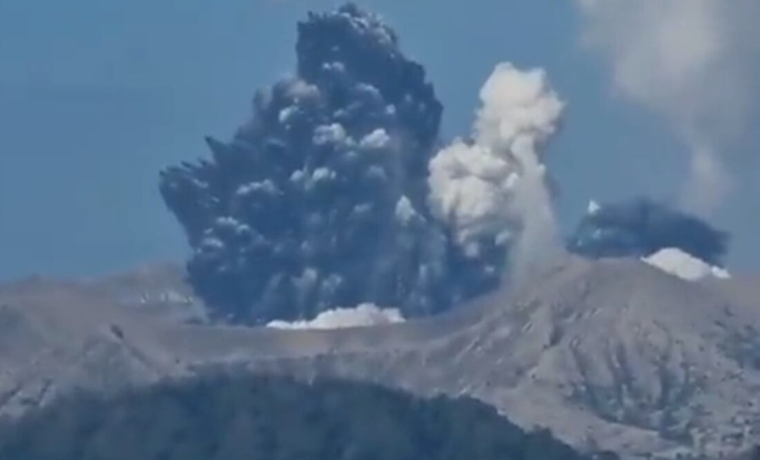 La erupción del volcán Taal en Filipinas ha hecho que las autoridades ordenen una evacuación masiva de varias ciudades.  Foto: Tomada del video