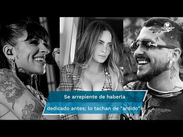 Nodal le canta a Cazzu la misma canción que dedicó a Belinda 