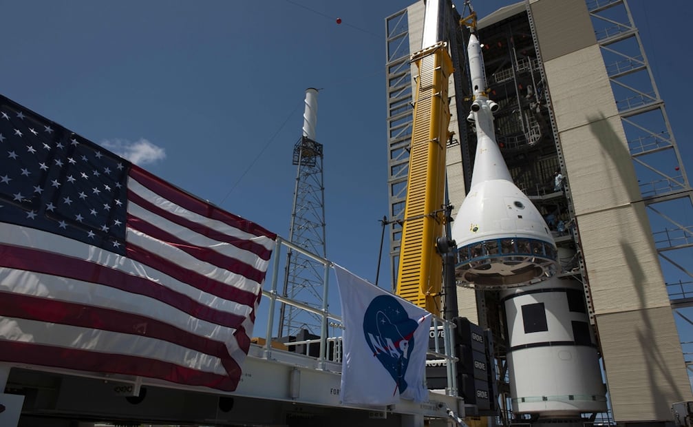 Los astronautas despegaron a bordo de la cápsula Orión el pasado 1 de abril desde las instalaciones de la NASA Foto: HO / NASA / AFP