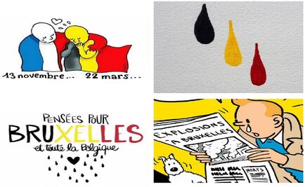 Solidaridad y activismo social por Bélgica en Twitter