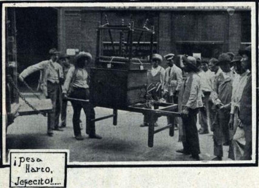 De los cargadores en carreta a los camiones de mudanzas