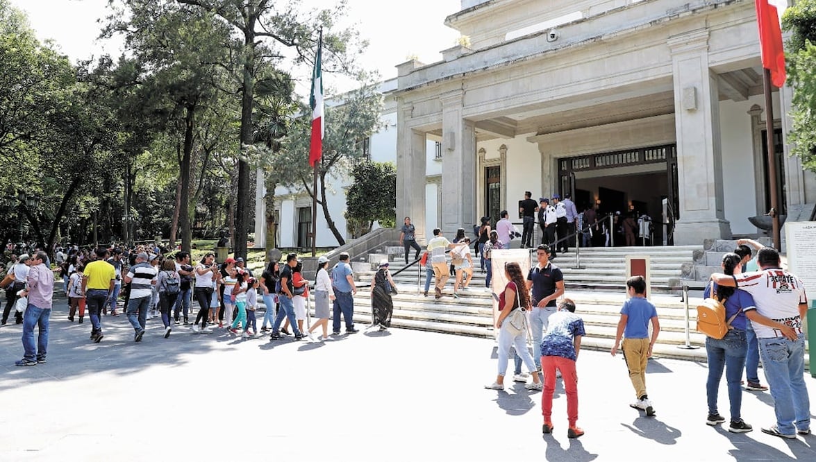 Los Pinos. Foto: Archivo El Universal