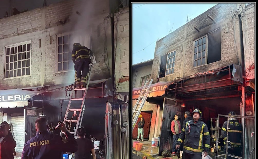 Incendio en Iztapalapa durante Nochebuena; dos mujeres pierden la vida en San Miguel Teotongo. Foto: Especial