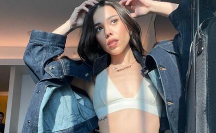 Danna Paola se pone pantalones tipo cholo y nos regresa a los 90