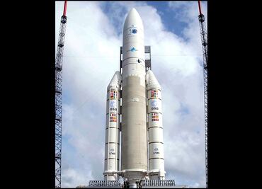 Cohete Ariane 5 espera por fin despegar