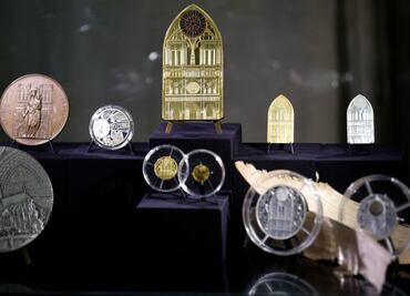 ¡Al fin! Notre Dame tiene fecha de reapertura; lanzan monedas de un kilo de oro para celebrar