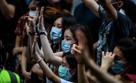 Protests flare up in Hong Kong as first arrests made under new security law