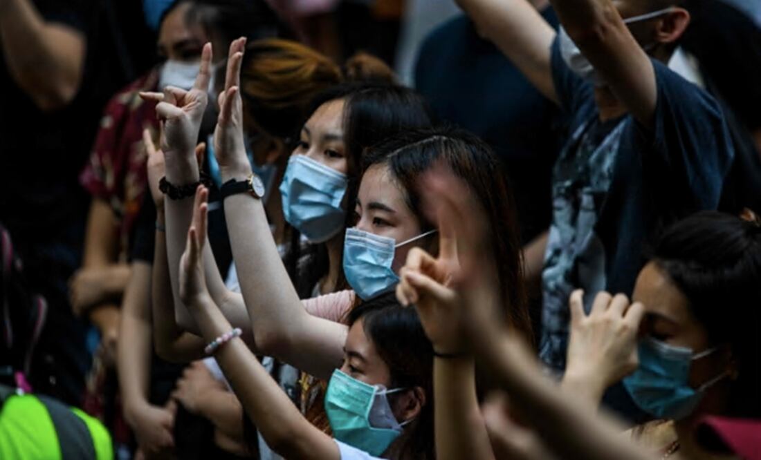 China approved a contentious national security law for Hong Kong that takes direct aim at some of the actions of anti-government protesters - Photo: AP