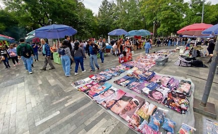 Los ambulantes se vuelven a adueñar de la Alameda Central