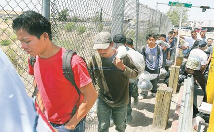 México frena a migrantes rumbo a EU