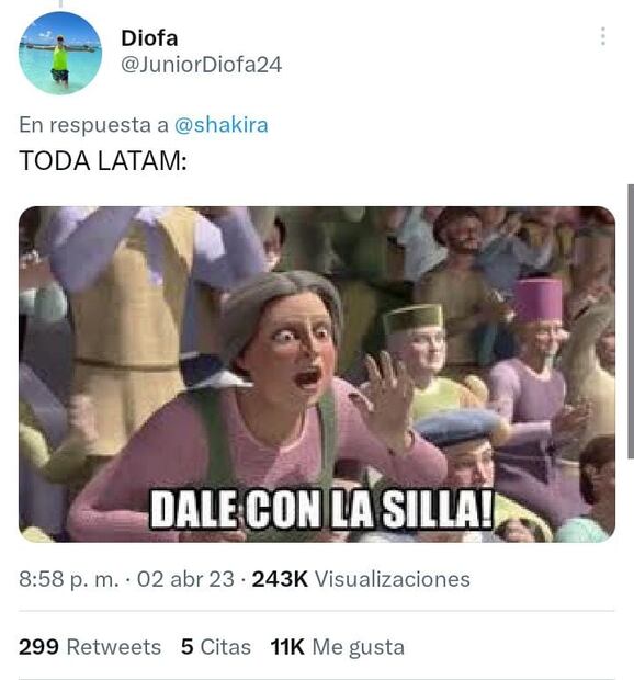 Foto: Captura de pantalla tomada de Twitter