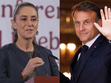 "Gracias, Presidenta. Hasta pronto en París", dice Macron a Sheinbaum tras su visita a México; la invita a Francia para 2026