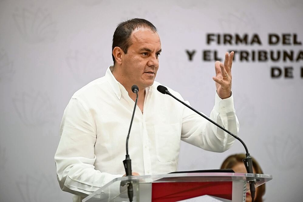 Cuauhtémoc Blanco Bravo, rechaza que exista alguna cuenta bancaria a su nombre en algún “paraíso fiscal”. Foto: archivo
