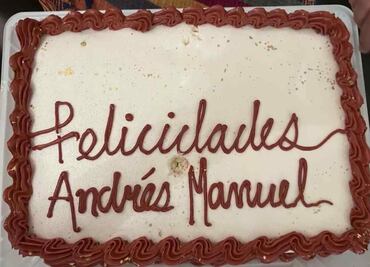 ¿Cómo pasó AMLO su cumpleaños? con pastel, música de Silvio Rodríguez y felicitaciones de presidentes