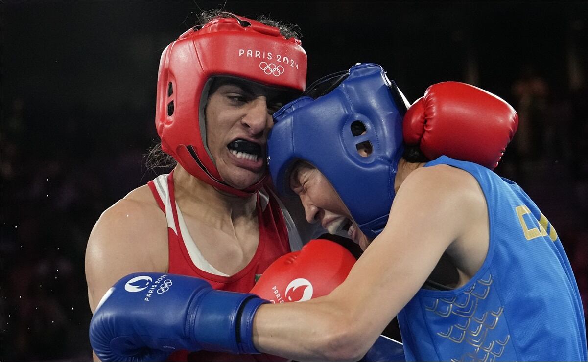 La boxeadora argelina, Imane Khelif, se queda con el oro en París 2024. FOTO: AP