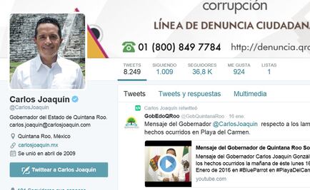 Gobernador de Quintana Roo alista mensaje tras balacera