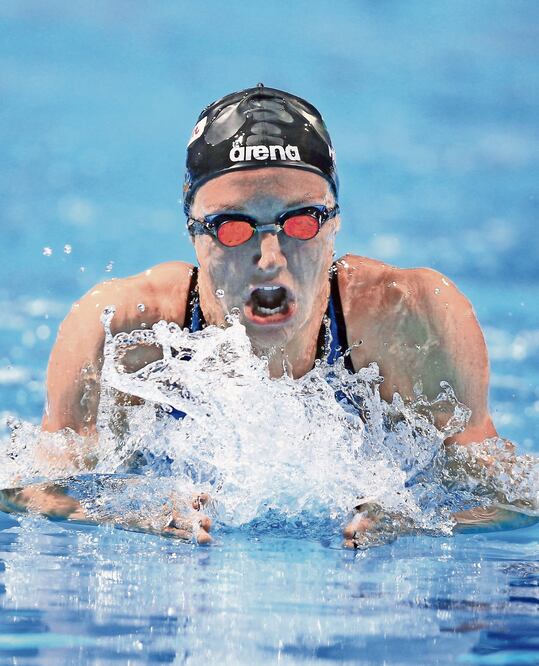 La “Dama de Hierro”, Katinka Hosszú, habría asistido al Mundial 2017 (ANDREU DALMAU. EFE)