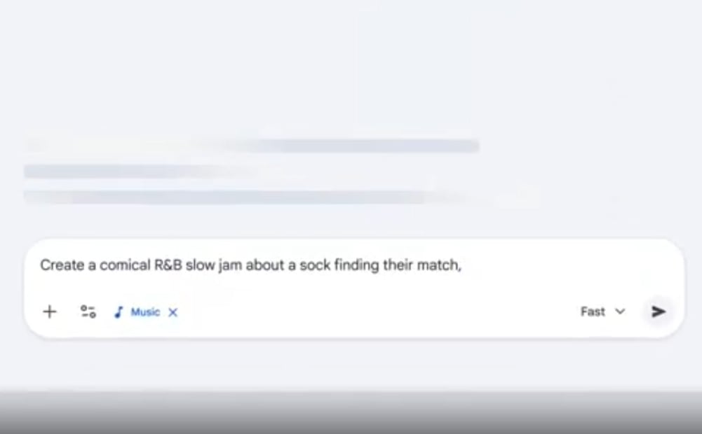 Lyria 3 llega Gemini para que puedas crear música con IA. Imagen: cortesía