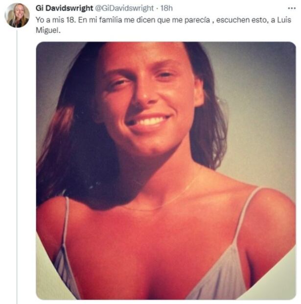 Mujer comparte foto de su juventud y encuentran el multiverso de Luis Miguel