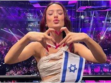 Representante de Israel es abucheada de nuevo en la final de Eurovisión 2024