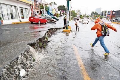 Continúan las lluvias y el caos en la Ciudad de México