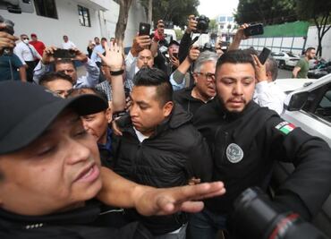 Tras salir de FGJ, personas golpean a Sergio N, sujeto que arrojó a perrito en aceite hirviendo en Tecámac: VIDEO