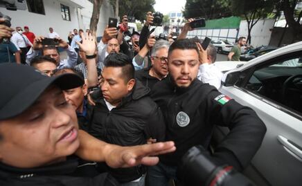 Tras salir de FGJ, personas golpean a Sergio N, sujeto que arrojó a perrito en aceite hirviendo en Tecámac: VIDEO 