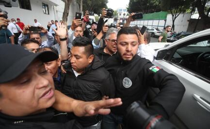 Tras salir de FGJ, personas golpean a Sergio N, sujeto que arrojó a perrito en aceite hirviendo en Tecámac: VIDEO