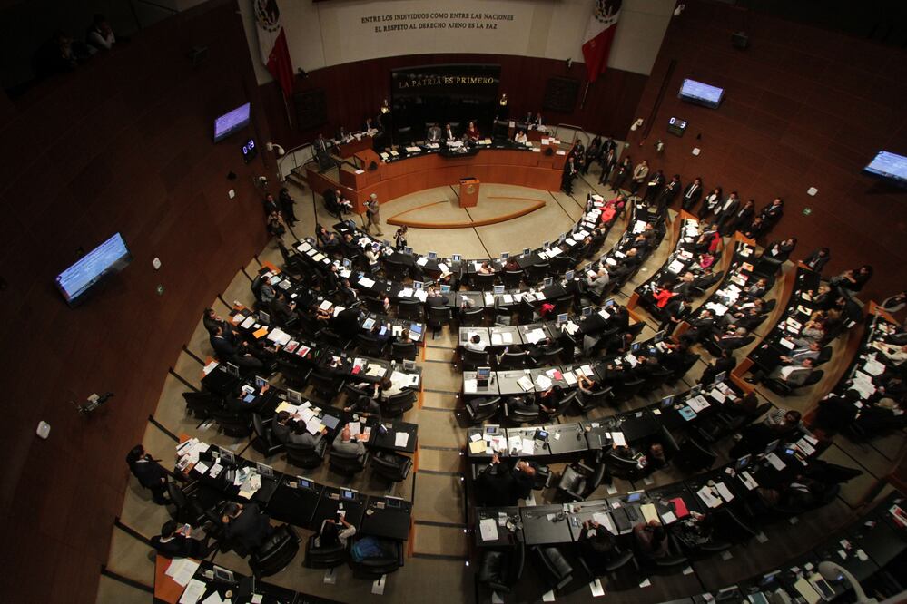 Sesión en el Senado. Foto: Archivo
