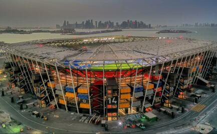 En Qatar está listo el Estadio 974 para el Mundial; fue hecho con contenedores 