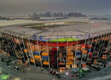 En Qatar está listo el Estadio 974 para el Mundial; fue hecho con contenedores
