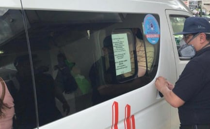 Bajarán a pasajeros que no usen cubrebocas en transporte de Huixquilucan