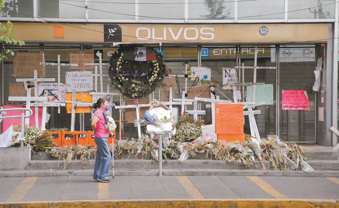 La Comisión de Atención a Víctimas está en comunicación con las familias de las personas que murieron en la L12. Foto: Quetzalli Blanco/ Xinhua.
