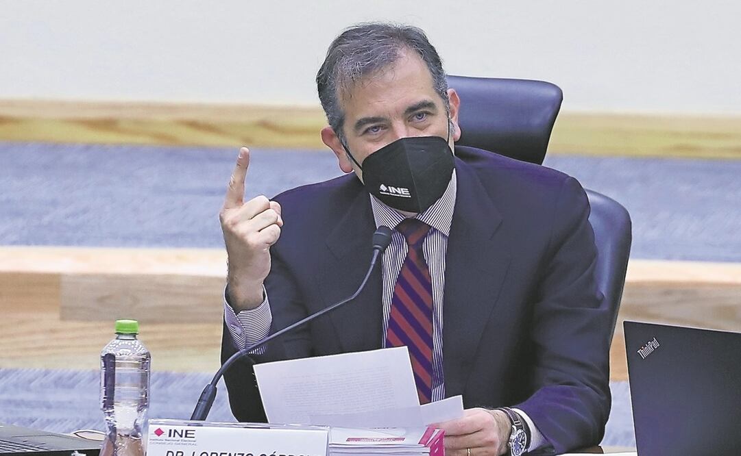 Lorenzo Córdova señaló que mienten quienes niegan la legalidad de las elecciones. Foto: Berenice Fregoso/ EL UNIVERSAL