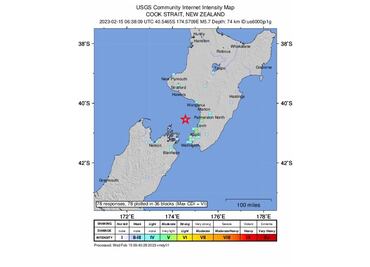 Nueva Zelanda reporta sismo de 5.7; ya estaba sufriendo de ciclón