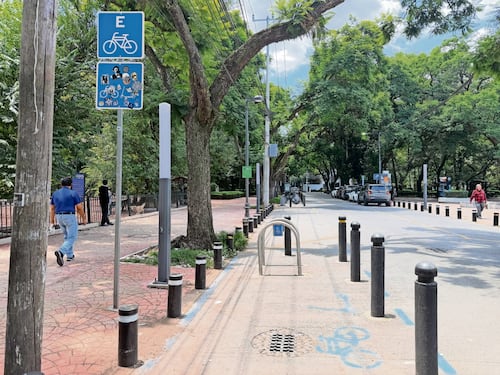 Amanecen sin monopatines La Cibeles y el Parque México