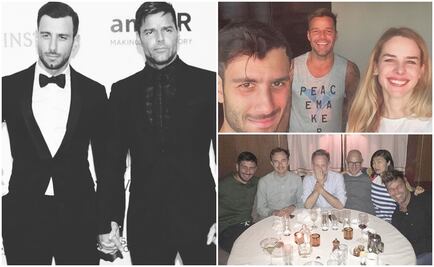 Ricky Martin y su novio disfrutan de su amor 