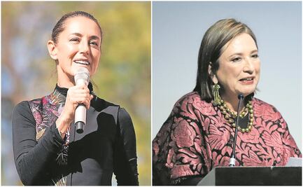 Claudia reporta gasto de 13 mdp y Xóchitl de 23 mdp